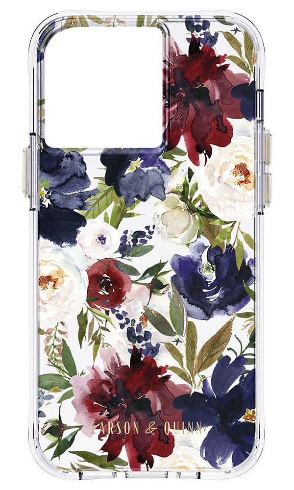 Fall Vincas with MagSafe Case - iPhone 13 Pro - Carson & Quinn Fall Vincas with MagSafe Case - iPhone 13 Pro - Carson & Quinn